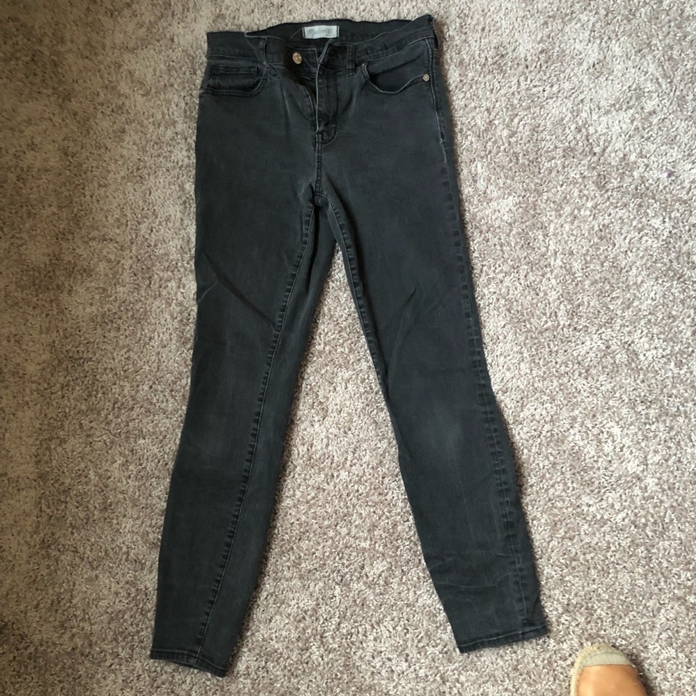 Black Madewell High Riser Skinny 28 Jeans